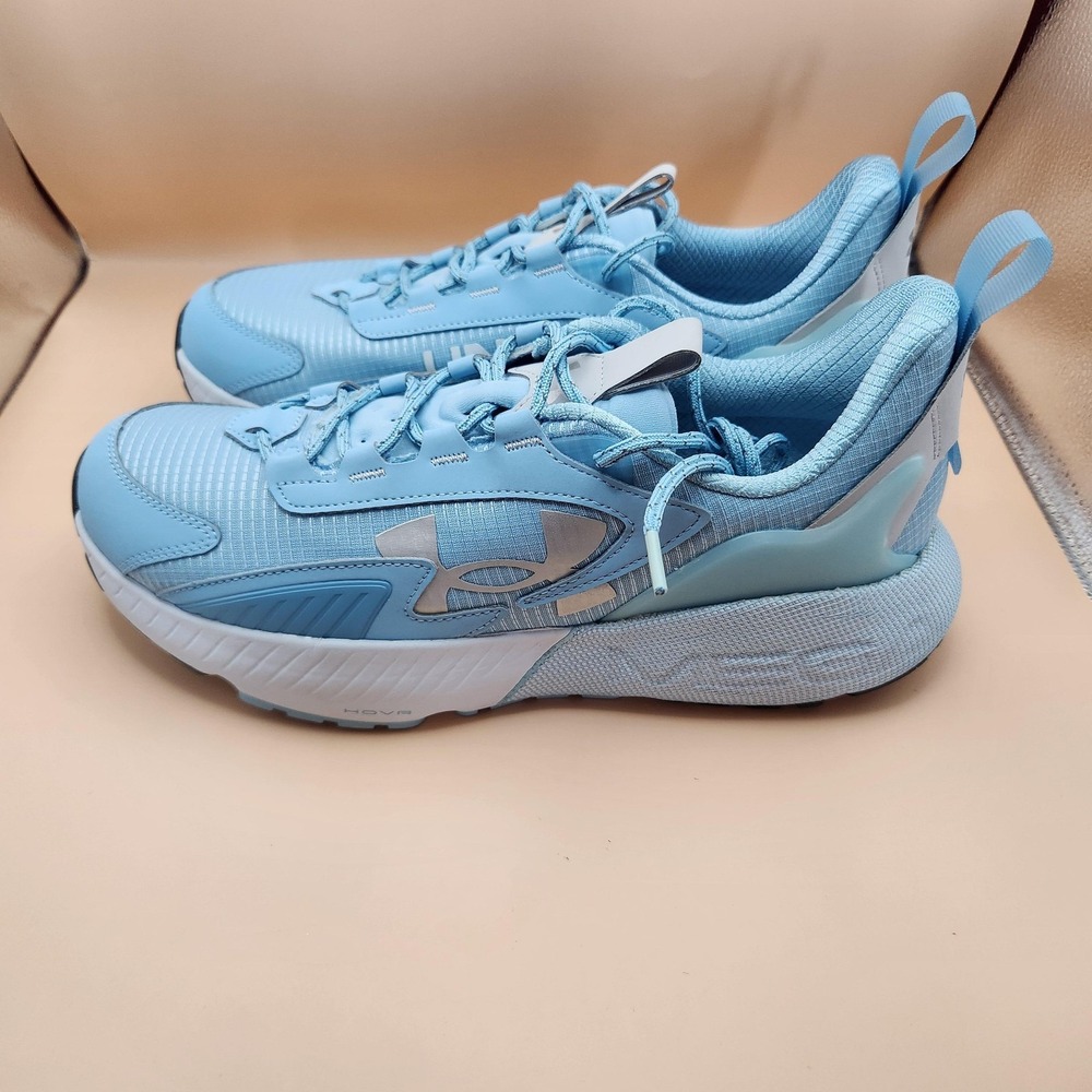 Under Armour HOVR Mega 2 MVMNT Shoes Mens Size 12 Blue Running 3026629-401